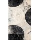 Mural Living Walls CosmoLiving by Cosmopolitan Circles Black 79144-1