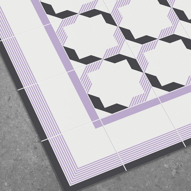 Alfombra vinílica Hidraulik Diagonal CM1531