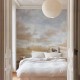 Mural Coordonne Damaskus Cumulus Clouds Peach D00158_N