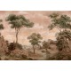 Mural Coordonne Damaskus Silk Route Peach D00148_N