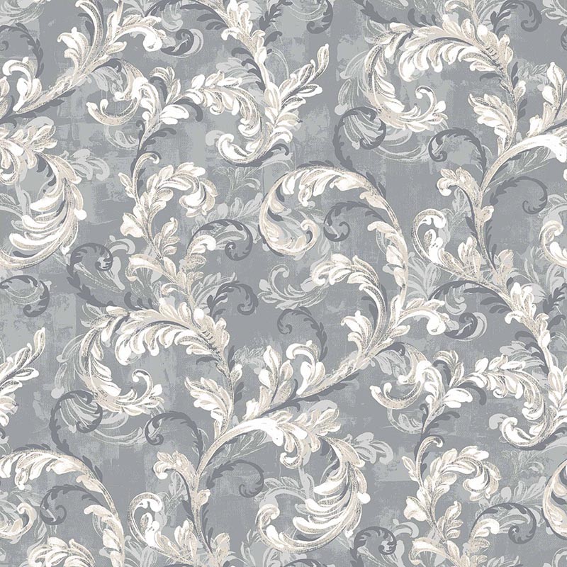 Papel pintado Coordonne Damaskus Byzantine Damask Pearl D00127_N