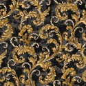 Damaskus Byzantine Damask Onyx D00125_N Papel  Coordonné