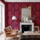 Papel pintado Coordonne Damaskus Venetian Damask Vermillion D00110_V