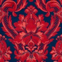 Damaskus Venetian Damask Vermillion D00110_N Papel  Coordonné