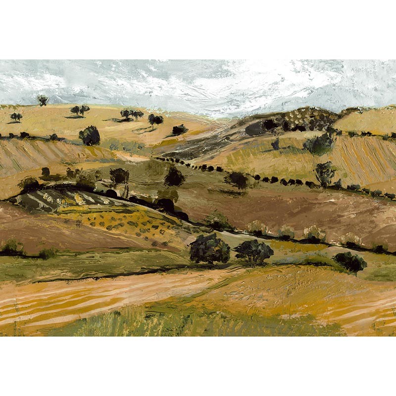 Mural Tres Tintas Solera Quijote Yellow M5203-2_N