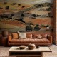 Mural Tres Tintas Solera Quijote red M5203-1_N