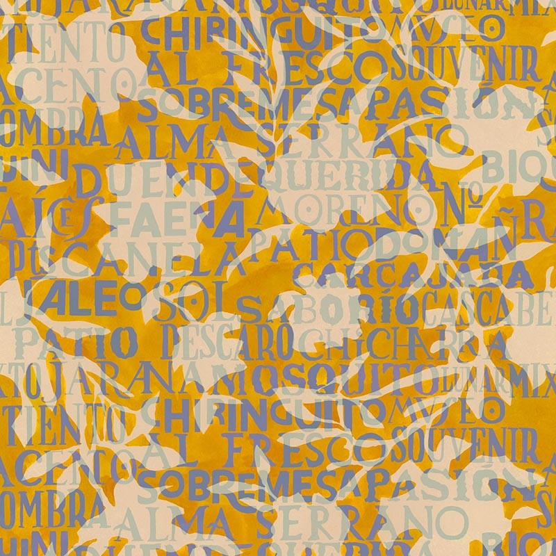 Papel pintado Tres Tintas Solera Jaleo Yellow SO5206-3_N