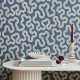 Romo Aubin Wallcoverings Kezia Boathose Blue W478-04