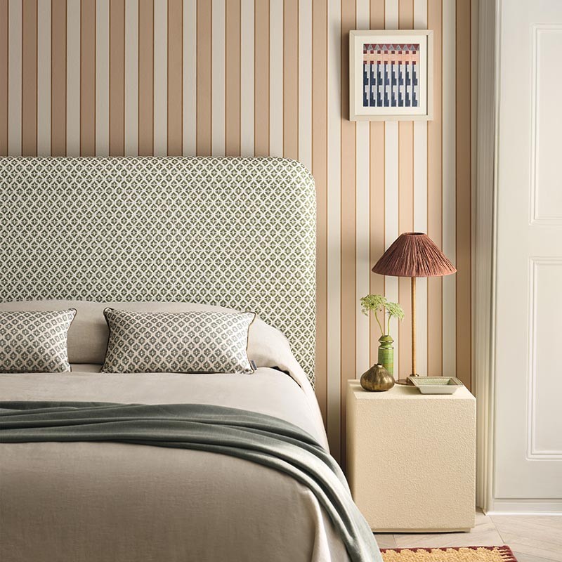 Romo Aubin Wallcoverings Orsin Tuscan Pink W474-03