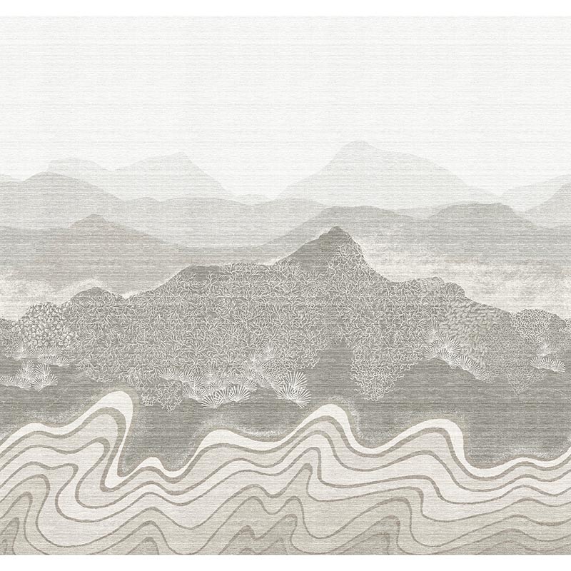 Mural decorativo Masureel Amazone Nebula Silver DGZON2011/2013