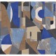 Mural decorativo Masureel Rock Palazzi Azur DGROC1041/1043