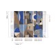 Mural decorativo Masureel Rock Palazzi Azur DGROC1041/1043
