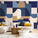 Blue Shades Solena BLS 10753 62 06 Mural Caselio