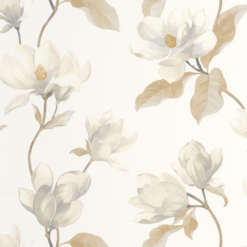 Papel pintado Casadeco Le Beau Jardin Brume De Magnolia BJAR202541111