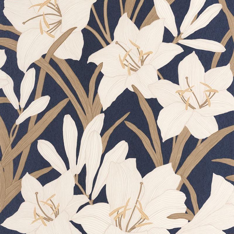 Papel pintado Casadeco Le Beau Jardin Clair De Lys BJAR202587986