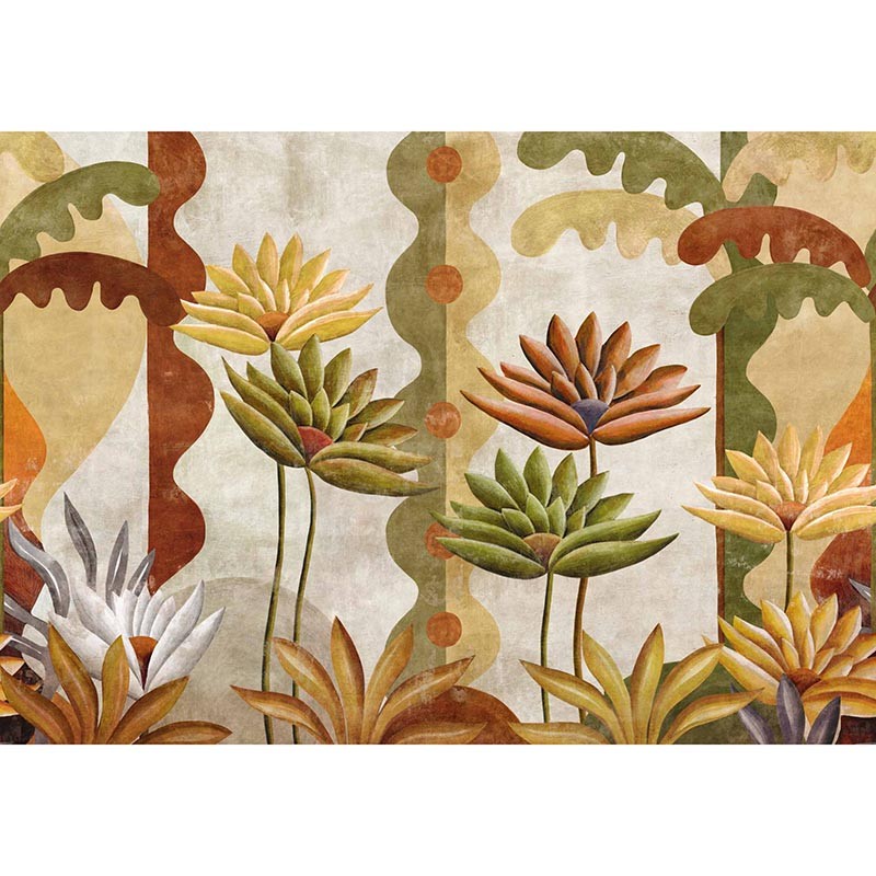 Mural Coordonne Sarape Ágaves Cactus C00049_N