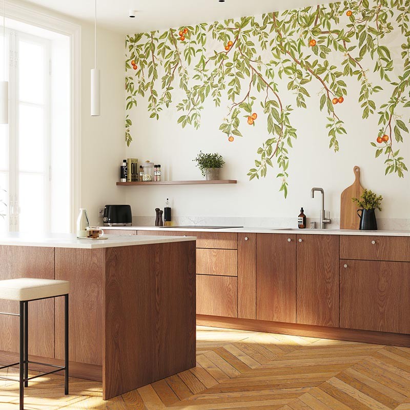 Mural Casadeco WonderWalls 3 Douceur d'Agrumes WDWT202257207NW