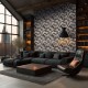 Papel pintado pdwall Geometric Wallpaper 01791975