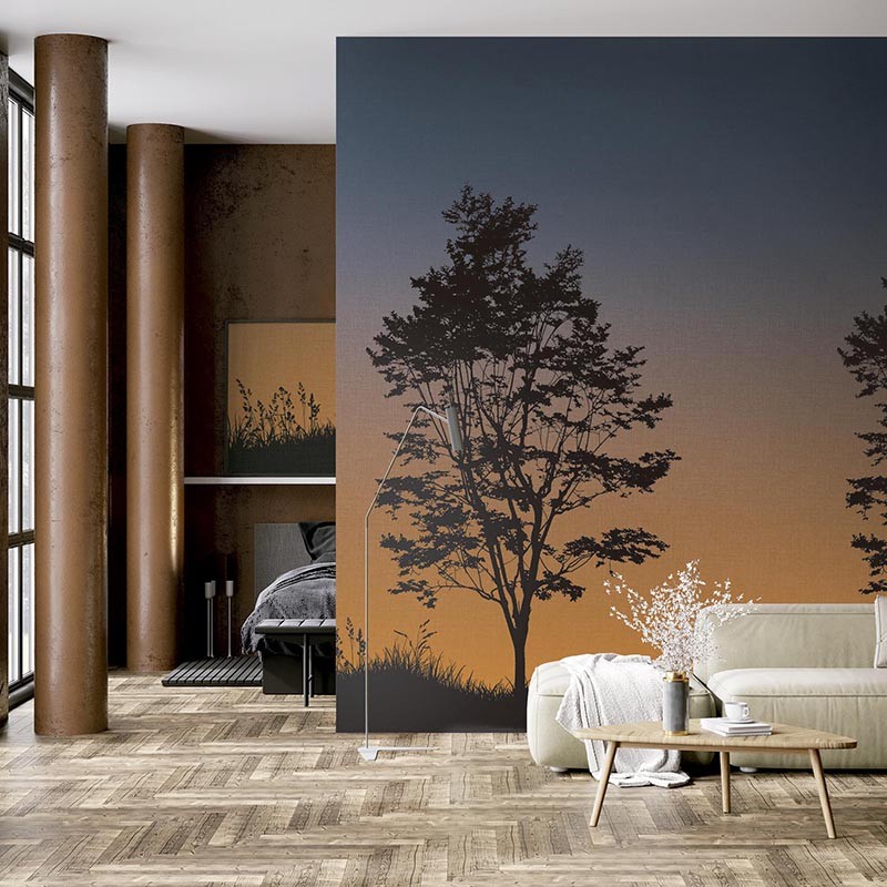 Mural Decorativo A Collection of Trees Sunset TR71905M
