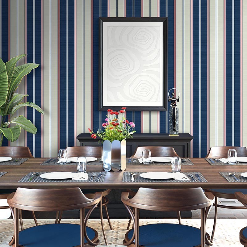 Nantucket Stripes SR21012 Papel Pintado Wallquest