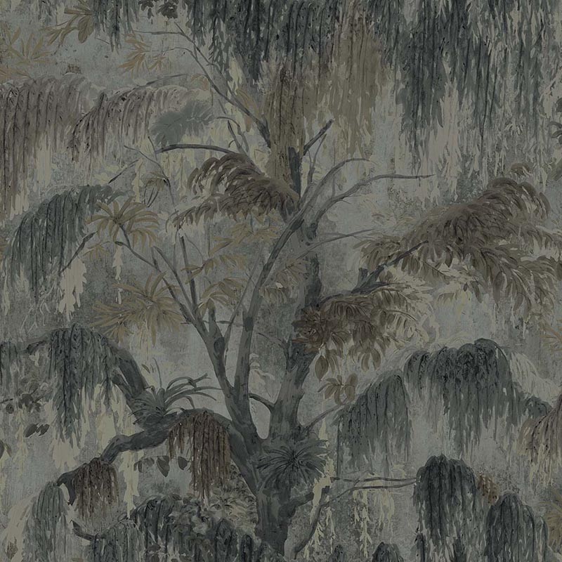 Papel pintado A Collection of Trees Spanis Moss TR70200 