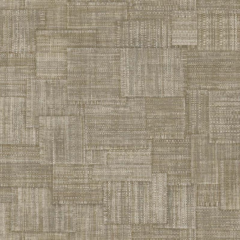 Raffia Woven Blocks Papel Wallquest RA41712 