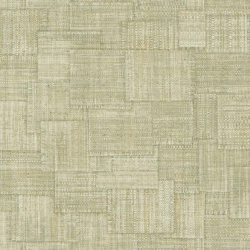 Raffia Woven Blocks Papel Wallquest RA41717 