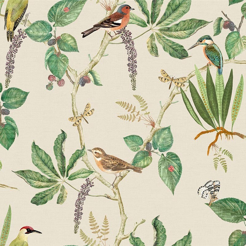 Papel pintado Esselle Home Heritage Tales Hill Top Garden 100028EH