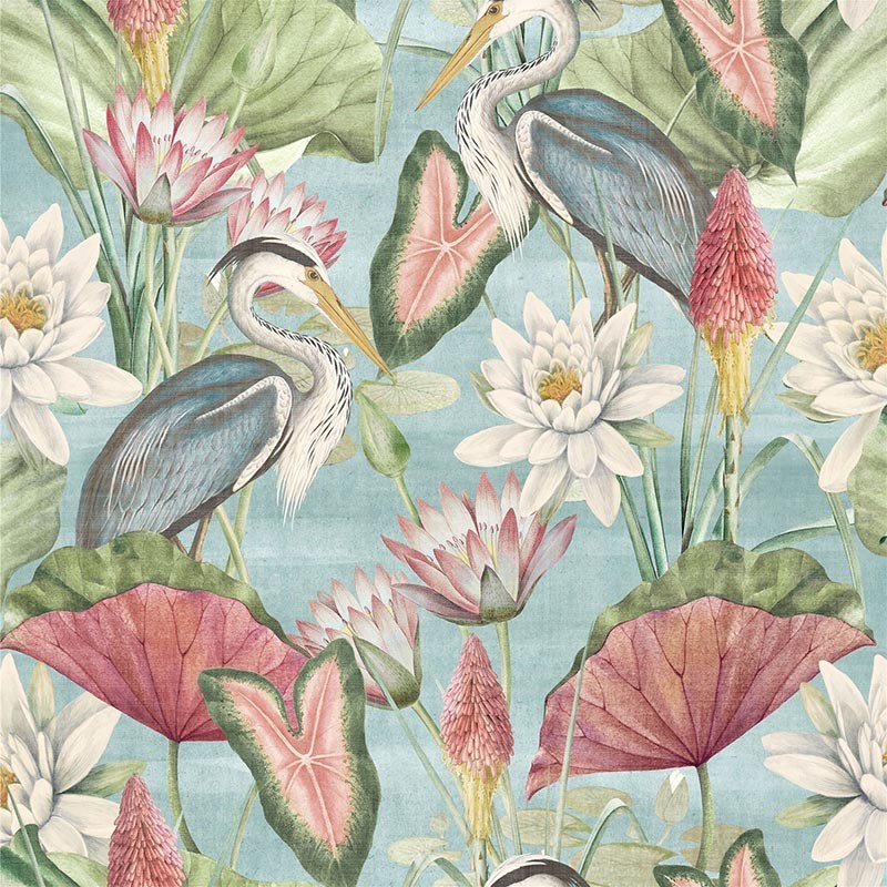 Papel pintado Esselle Home Heritage Tales Waterlily Lake 100047EH