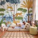 Mural Coordonne BB Kids WildWood Indigo D00385_N