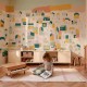 Mural Coordonne BB Kids Hometown Lilac D00382_N