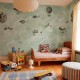 Mural Coordonne BB Kids Race Mint D00343_N