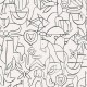Papel pintado Coordonne BB Kids Animalia Blackboard D00368_N 