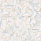 Papel pintado Coordonne BB Kids Animalia Indigo D00364_N 