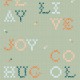 Papel pintado Coordonne BB Kids Wordplay Mint D00361_N 