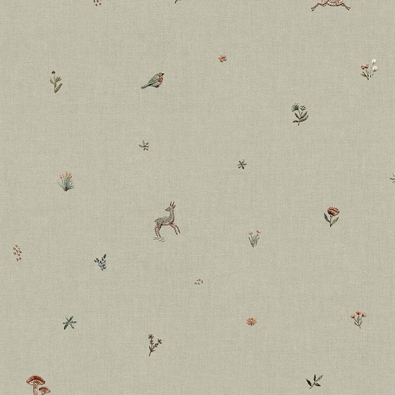 Papel pintado Coordonne BB Kids Bambis Mint D00330_N 