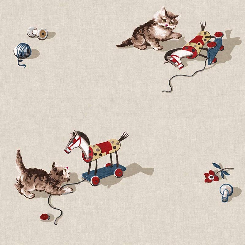 Papel pintado Coordonne BB Kids Kittens Natural D00316_N 