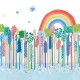 Mural Picturebook II de Villa Nova Rainbow Forest W652-01