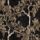 Papel pintado Coordonne Forbidden City Willow Poem Onix B00111