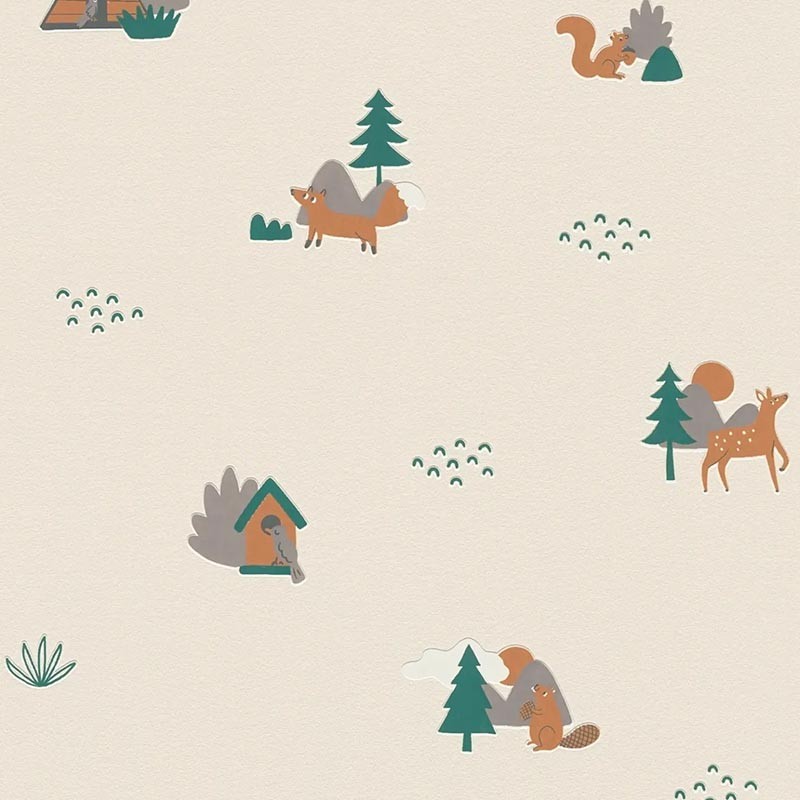 Papel pintado As Creation Kids Studio 79258-1