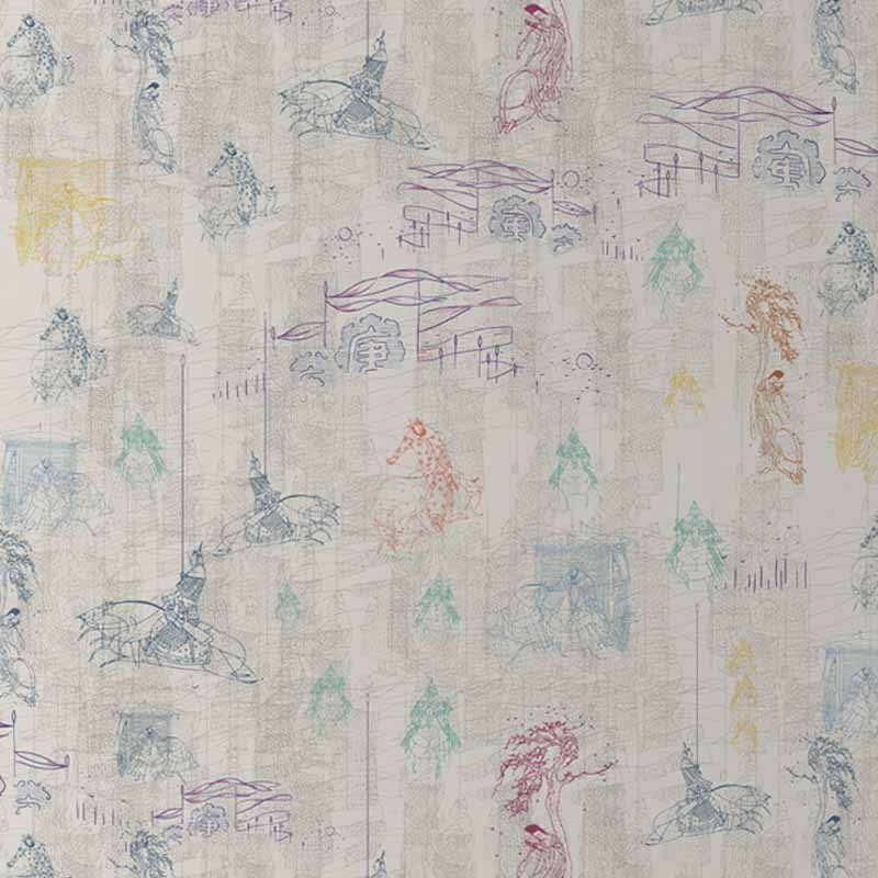 Papel Pintado Tres Tintas Silk Road 2205-7