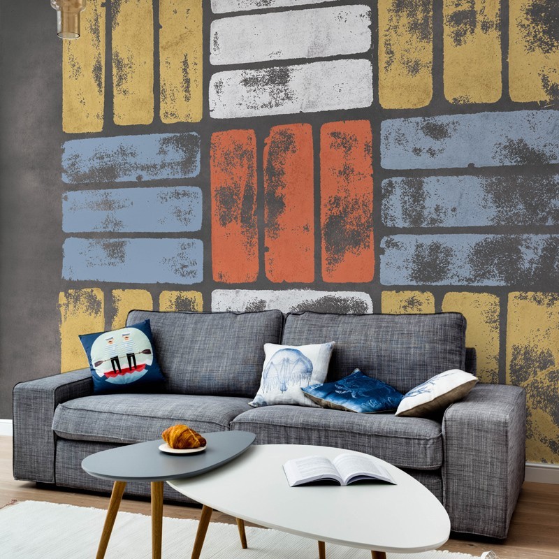 Mural Decorativo Tres Tintas Méditerranéen M2505-2 A