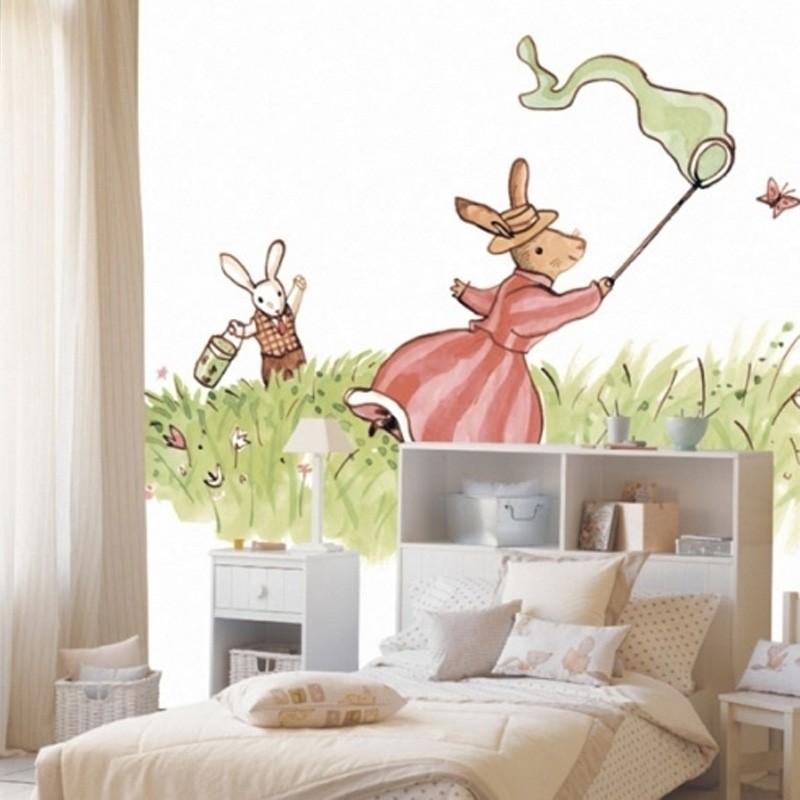 Mural decorativo Coordonné Bunny's Day Out 1233020 A