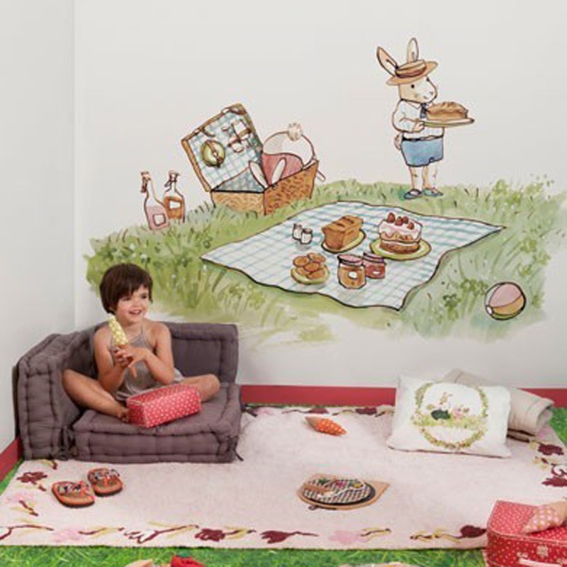 Mural decorativo Coordonné Bunny's Day Out 1233050 A