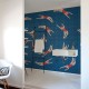 Mural Coordonné Random Papers Swimmers 6500020N A