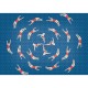 Mural Coordonné Random Papers Swimmers 6500020N