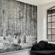 Mural Coordonné Random Papers Broken Forest 6500201N A
