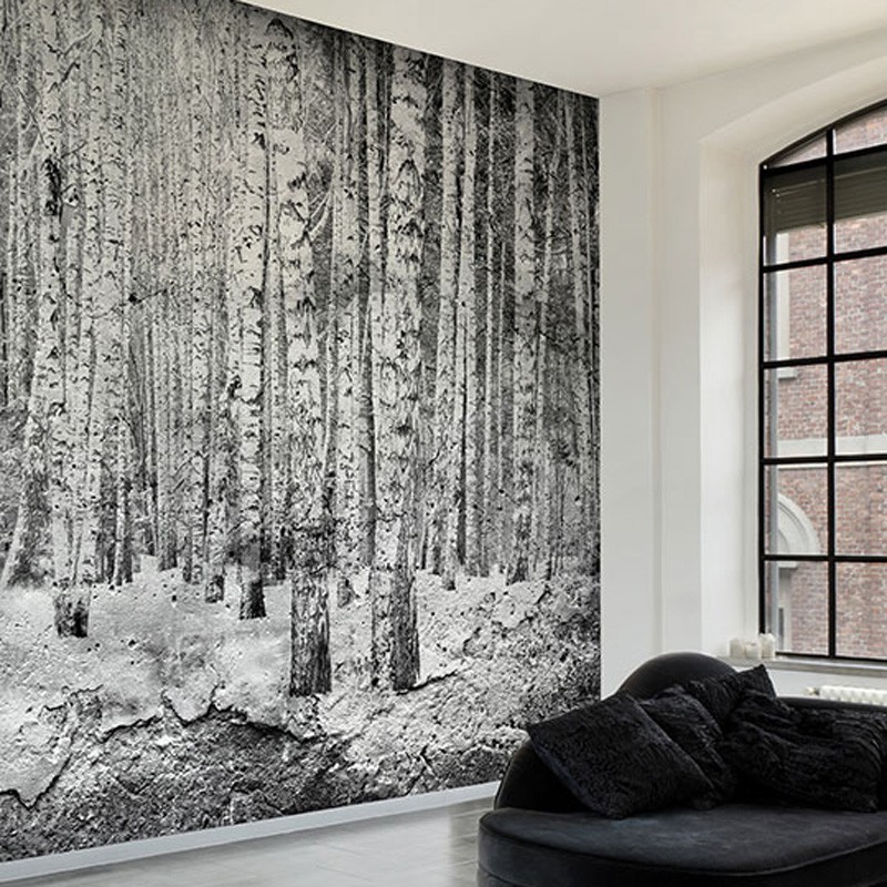 Mural Coordonné Random Papers Broken Forest 6500201N A