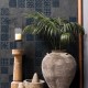 Mural Coordonné Random Papers Tiles Blue Wall 6500806N A