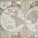 Mural Coordonné Random Papers Historical Map 6500101N A